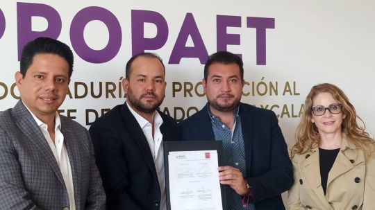 Firma ayuntamiento de Huamantla convenio a favor del medio ambiente