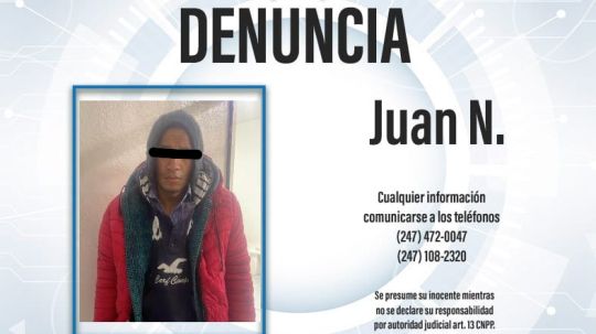 Detiene policía municipal de Huamantla a presunto asaltante