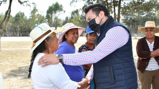 Con obras públicas se brindará bienestar a familias huamantlecas y se impulsará el desarrollo del municipio: Salvador 