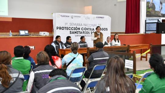 Participa Huamantla en la primera semana nacional juntos por la salud