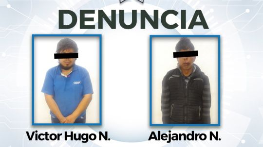 Detiene dirección de seguridad pública municipal a dos asaltantes