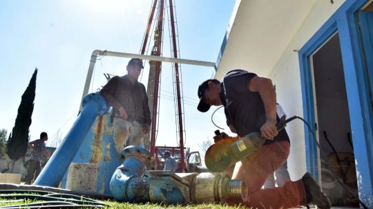 Ayuntamiento de Huamantla trabaja en la reposición del pozo San Antonio tras colapsar el actual