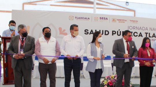 Ponen en marcha la primera jornada nacional de salud pública 2022 en Tlaxcala