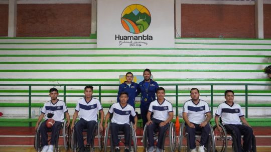 Huamantla fue sede de partido de Rugby en silla de ruedas 