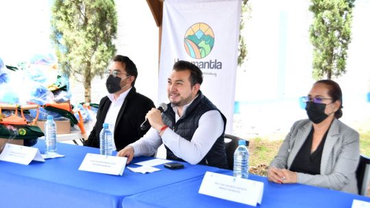 Nuestro compromiso es llevar agua de mejor calidad a los hogares huamantlecos: Santos Cedillo