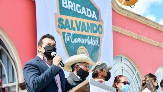 La brigada salvando tu comunidad va a reforzar los trabajos a favor de la ciudadanía: Santos Cedillo