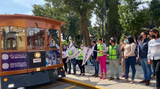 En Huamantla se pintarán 12 mil metros cuadrados de fachadas 