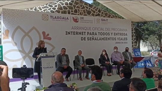 Tlaxcala es la segunda entidad en llevar Internet a localidades donde no existía señal