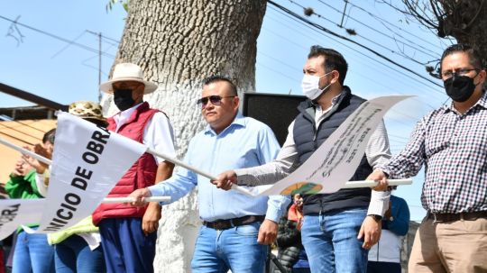 Con la brigada salvando tu comunidad seguimos mejorando las localidades de Huamantla: Santos Cedillo 