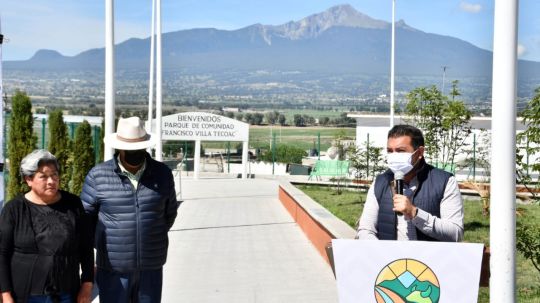 Las acciones que impulsa este gobierno son para el bienestar de las familias huamantlecas: Santos Cedillo