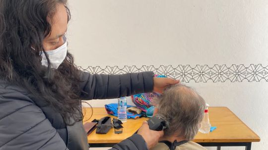 Con gran aceptación se realizó el programa de cortes de cabello gratuitos en Huamantla