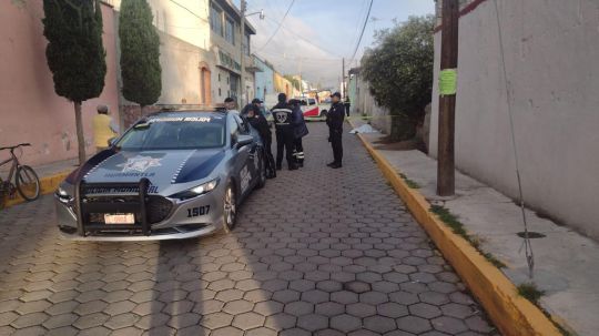 Atiende policía de Huamantla reporte de hombre encontrado sin vida