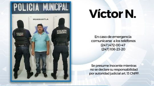 Policía de Huamantla salva de un infierno a joven nicaragüense