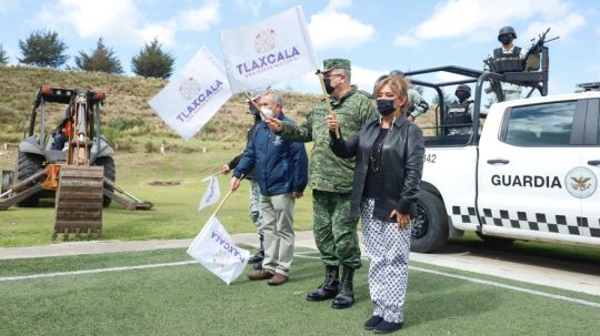 Nuevo cuartel de Guardia Nacional apoyará en Calpulalpan con tareas de seguridad pública: Gobernadora