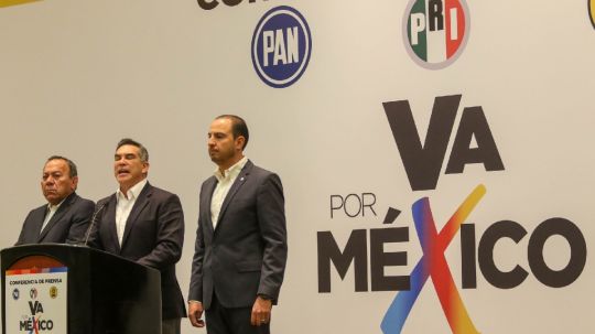 PAN y PRD suspenden temporalmente alianza Va por México con el PRI