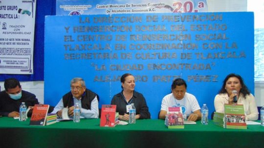 Realiza SC presentación del libro la ciudad encontrada en el Cereso de Tlaxcala