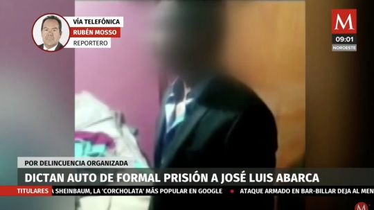 Dictan auto de formal prisión contra José Luis Abarca y su esposa por delincuencia organizada