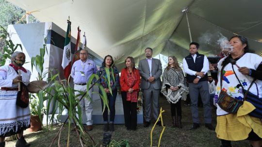 Conmemoran autoridades federales y estatales el Día Nacional del Maíz