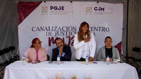 Acerca centro de justicia para las mujeres servicios de alerta de género al municipio de Apizaco