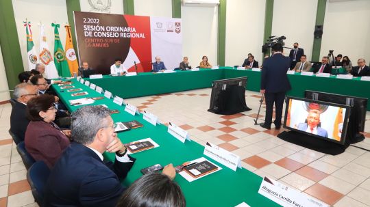 Encabezó UATx sesión ordinaria del Consejo Regional de ANUIES