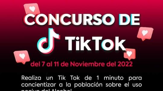 Invita SMDIF Huamantla a participar en concurso de Tik Tok para prevenir el consumo del alcohol