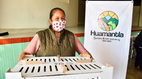 160 familias de Huamantla fortalecen su alimentación y economía con aves de traspatio
