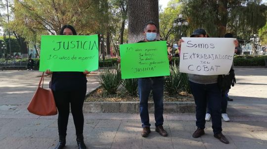 Trabajadores del Cobat despedidos injustificadamente en gobierno de González Zarur piden ser restituidos 