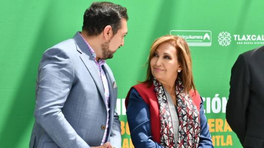 Reconoce Salvador Santos Cedillo a Lorena Cuéllar la transformación que vive Huamantla a un año de su gobierno