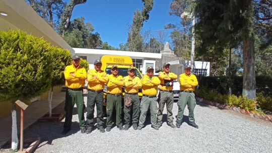 7 brigadistas tlaxcaltecas apoyarán en combate de incendio en Chile 