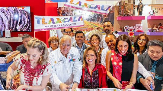 Enamora la participación de Huamantla en el tianguis internacional de pueblos mágicos