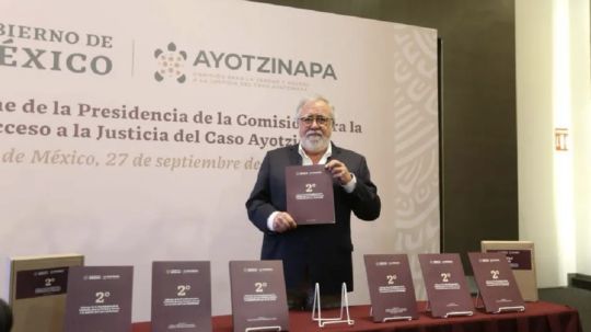 Alejandro Encinas presenta segundo informe de la Presidencia sobre caso Ayotzinapa