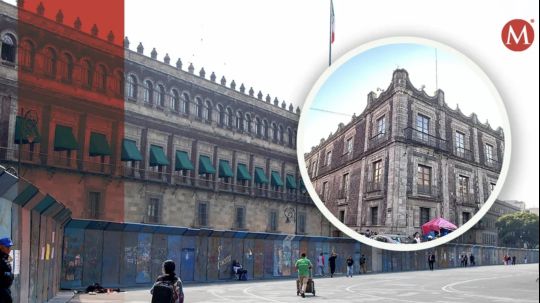 Detectan movimientos laterales en edificio de Palacio Nacional