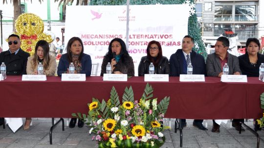 Regresa la Justicia Alternativa a Amaxac de Guerrero: instalan el CEJAMÓVIL 