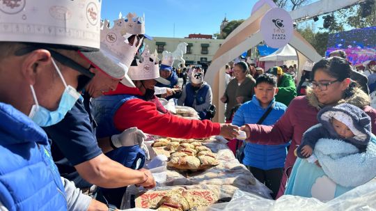 La rosquiza del siglo reúne a las familias de Huamantla