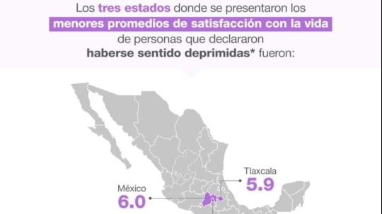 Tlaxcaltecas, los menos satisfechos con la vida 