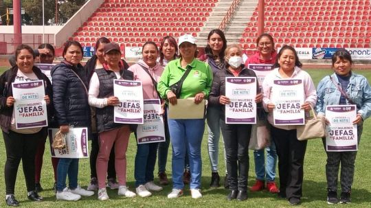 Se benefician 15 mujeres huamantlecas con el programa mujeres jefas de familia