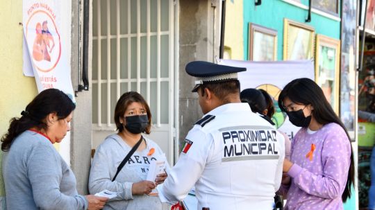 Existen en Huamantla más de 200 puntos naranja para brindar apoyo a mujeres víctimas de violencia