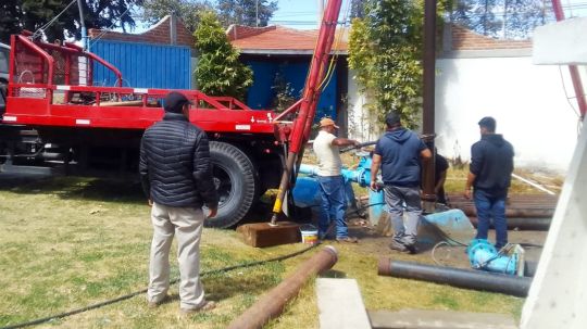 Revisión y rehabilitación del equipo de bombeo del Pozo Lienzo Charro por parte de la CAPAMH