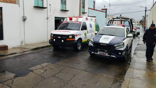 Atiende seguridad pública de Huamantla reporte de una persona inconsciente