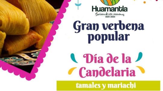 Gran verbena popular en Huamantla por el Día de la Candelaria