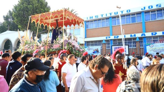 Importante afluencia de visitantes a Viernes Santo en Chiautempan