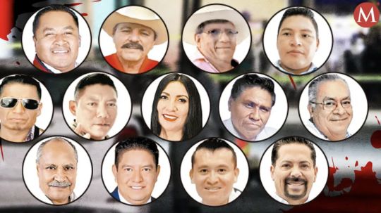 Sin relevo, 8 de 13 candidatos a alcalde asesinados en México