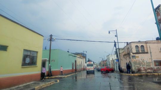 Reporta Protección Civil de Huamantla saldo blanco tras lluvia moderada
