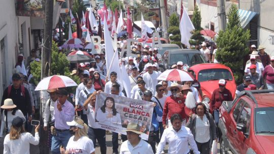 Se compromete Blanca Estela César a trabajar incansablemente en pro de los ciudadanos de Zacatelco
