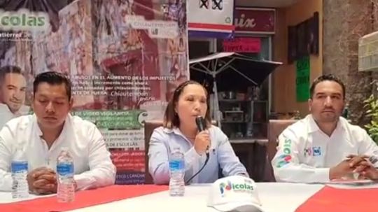 Ni su familia apoya a Blanca Angulo en Chiautempan, su candidatura se desmorona