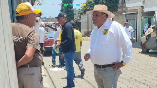 Pide Gaudencio Pérez El Bolillo voto de confianza a ciudadanos del distrito 14