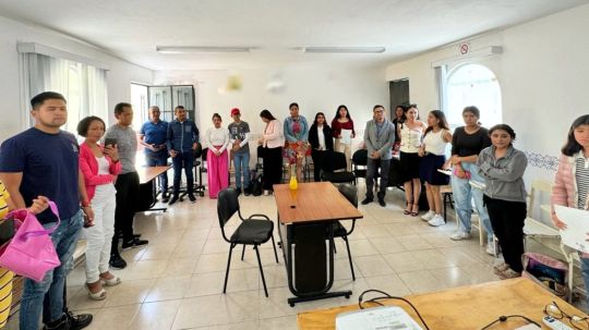 Fortalece Ayuntamiento de Huamantla desarrollo académico de jóvenes con curso de francés