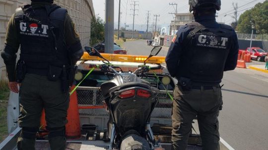 Recupera GOT de la Policía de Chiautempan motocicleta con reporte de robo