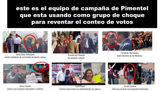 Con violencia buscan manipular resultados desde el ITE para cambiar resultado en Huamantla