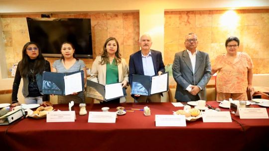 Ayuntamiento de Chiautempan y Sindicato 7 de mayo firman convenio de colaboración a favor de los trabajadores